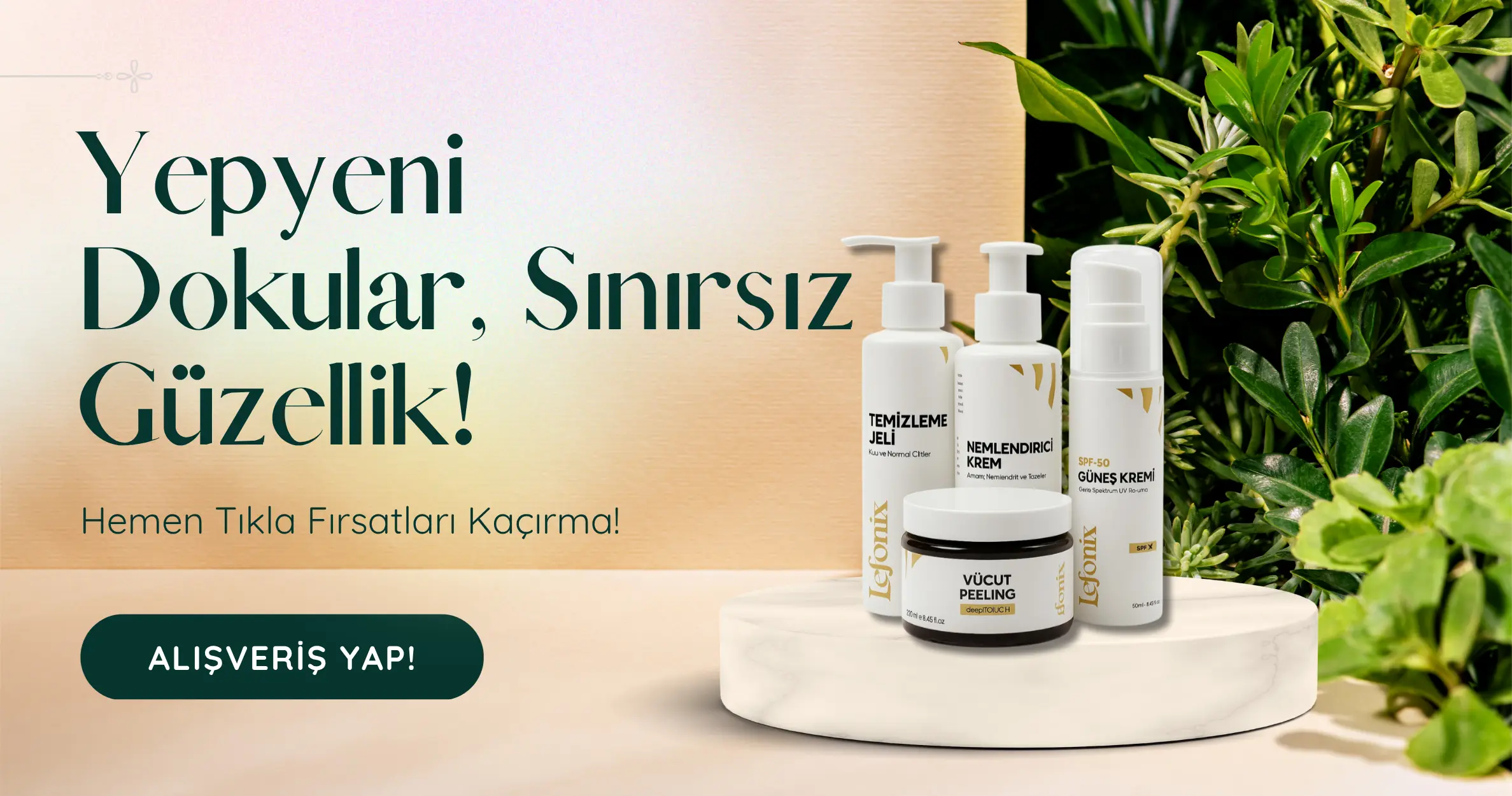 Yepyeni Dokular Sınırsız Güzellik